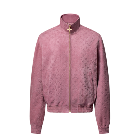 Ready to Wear Cazadoras y abrigos Chamarra en piel con Monograma en bajorrelieve | Louis Vuitton ® (Ampliar producto)