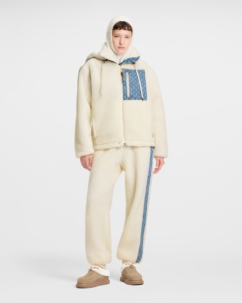 Ready to Wear Abrigos y chaquetas Chamarra en tejido de felpa con detalle Monograma | Louis Vuitton ®