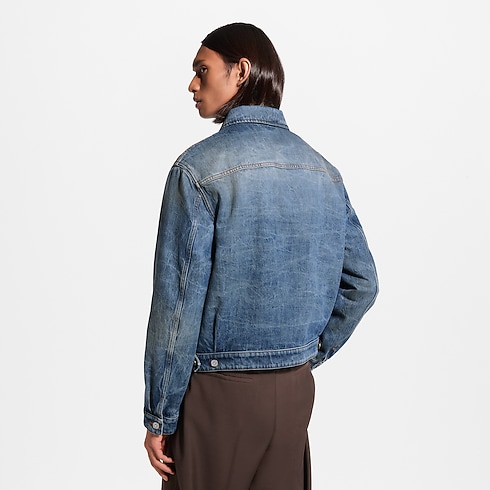 Ready-to-Wear Denim Chamarra en tejido denim lavado con cierre | Louis Vuitton ® (Ampliar producto)