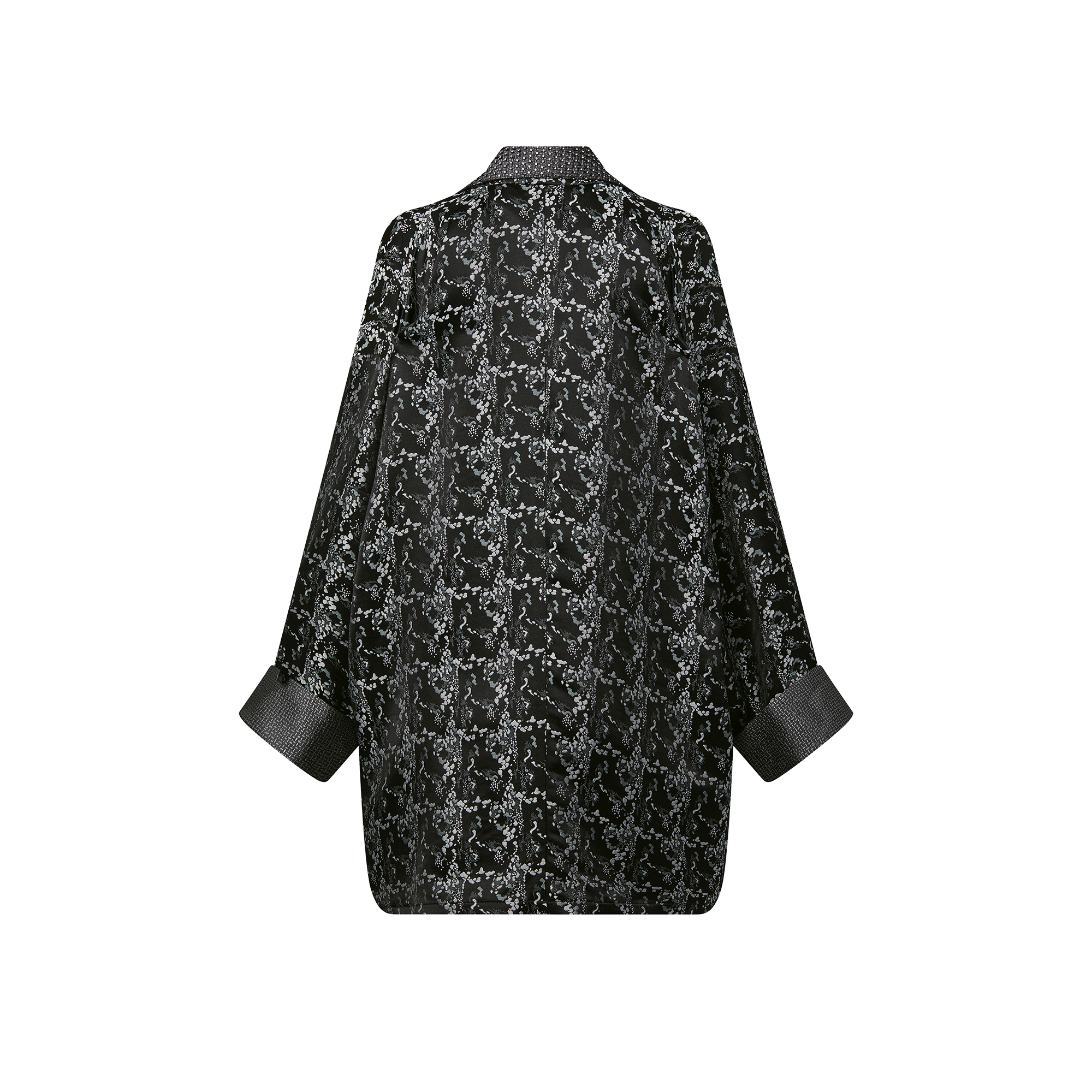  Ready to Wear Abrigos y chaquetas Chamarra estilo bata en Jacquard con ribete bordado | Louis Vuitton ® (Ampliar producto)