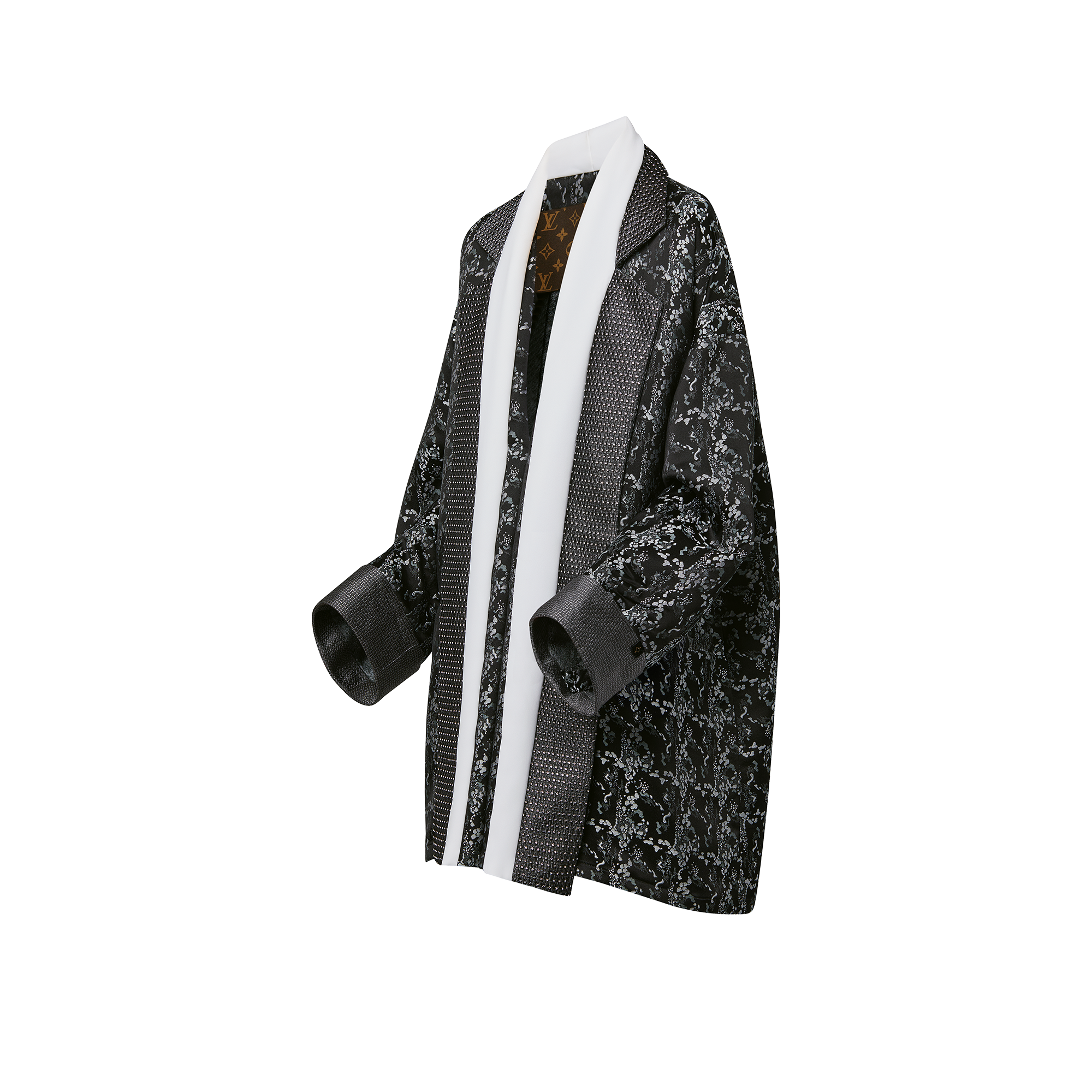  Ready to Wear Abrigos y chaquetas Chamarra estilo bata en Jacquard con ribete bordado | Louis Vuitton ® (Ampliar producto)