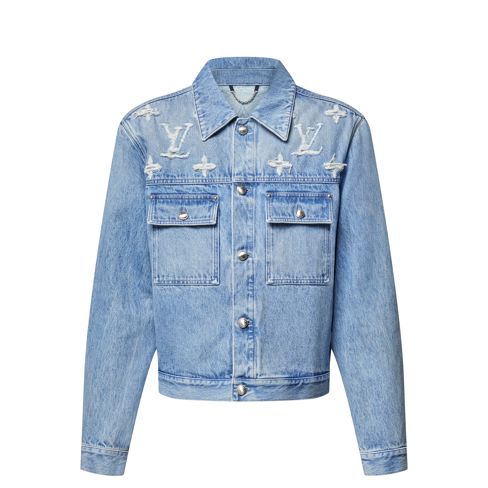  Ready to Wear Cazadoras y abrigos Chamarra estilo trucker en denim | Louis Vuitton ® (Ampliar producto)