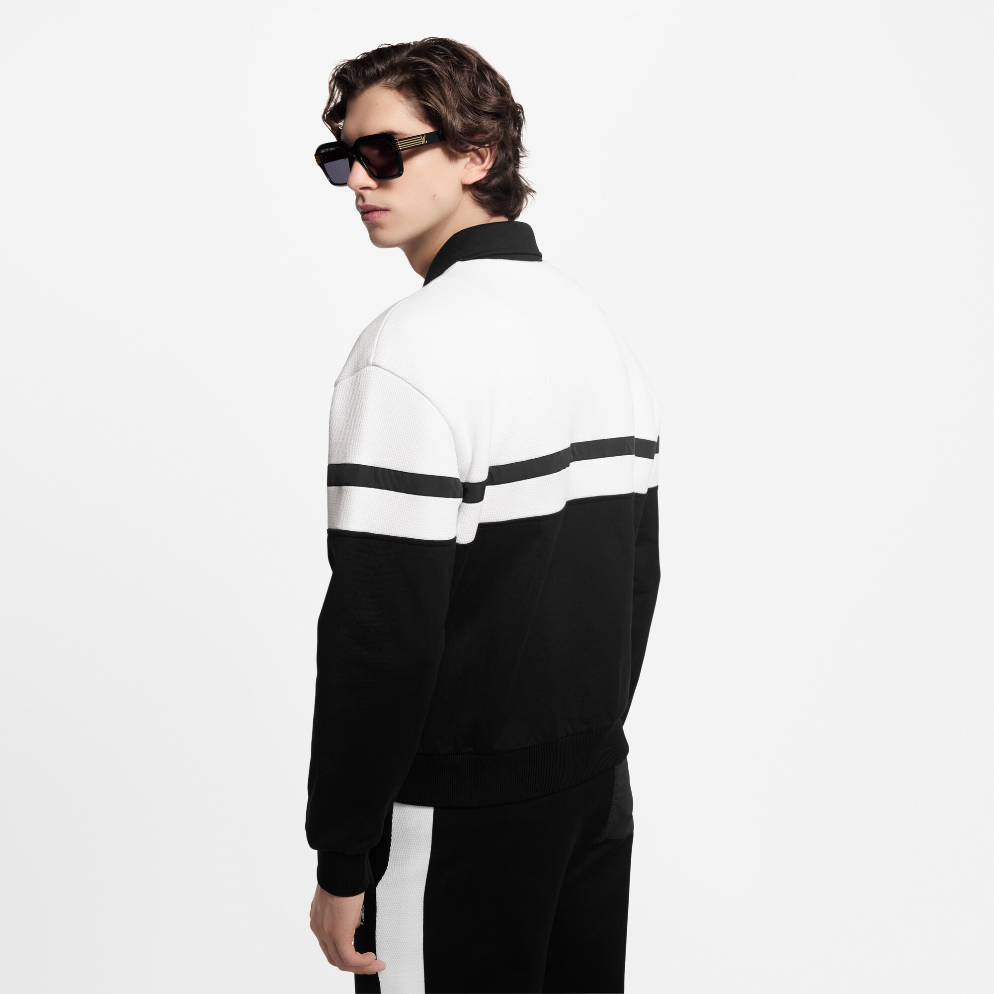  Ready to Wear Todo el Ready-To-Wear Chamarra híbrida de punto | Louis Vuitton ® (Ampliar producto)