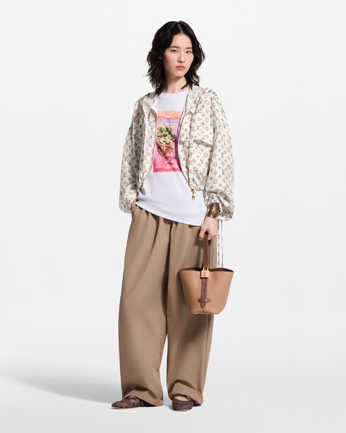 Ready-to-Wear Coats and Jackets Woven Monogram Print Drawstring Jacket
| Louis Vuitton ®