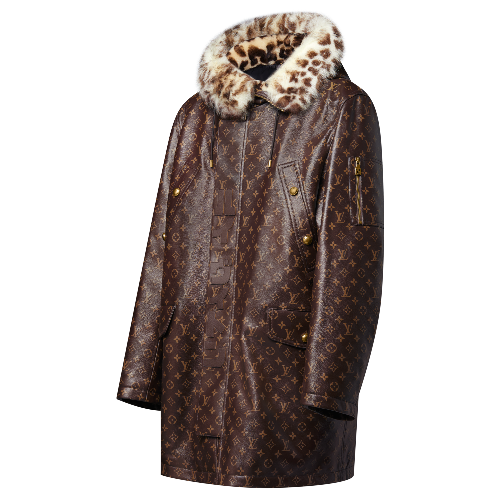  Ready to Wear Cazadoras y abrigos Chamarra Monograma en piel | Louis Vuitton ® (Ampliar producto)