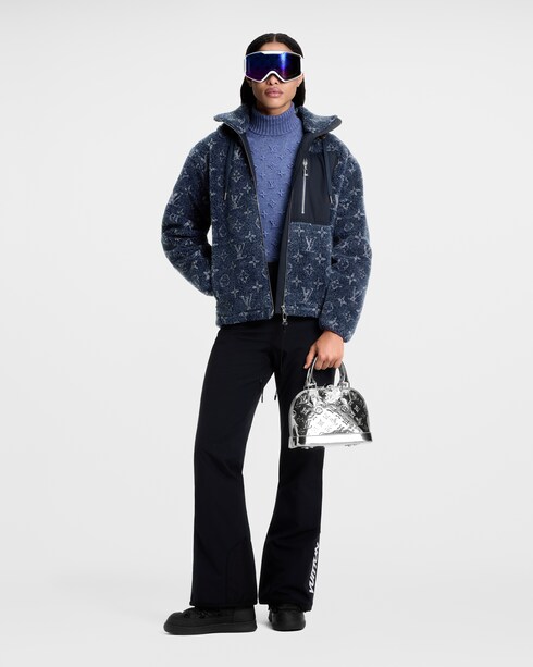Discontinued Product Obs 10 Veste en polaire Monogram à effet denim | Louis Vuitton ®