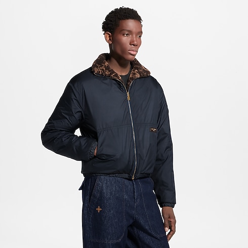Ready-to-Wear Chamarras y Abrigos Chamarra reversible de tejido de felpa con motivo Monograma | Louis Vuitton ® (Ampliar producto)