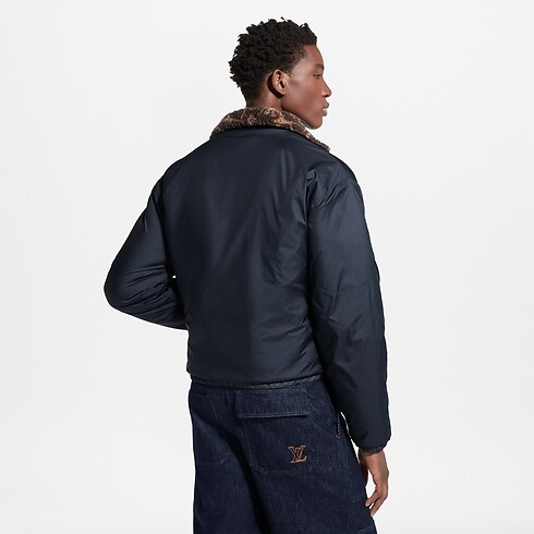 Ready-to-Wear Chamarras y Abrigos Chamarra reversible de tejido de felpa con motivo Monograma | Louis Vuitton ® (Ampliar producto)