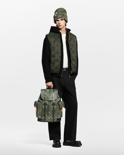 Ready-to-Wear Todas as Roupas Casaco Dupla Face Reversível com Capuz Monogram | Louis Vuitton ®