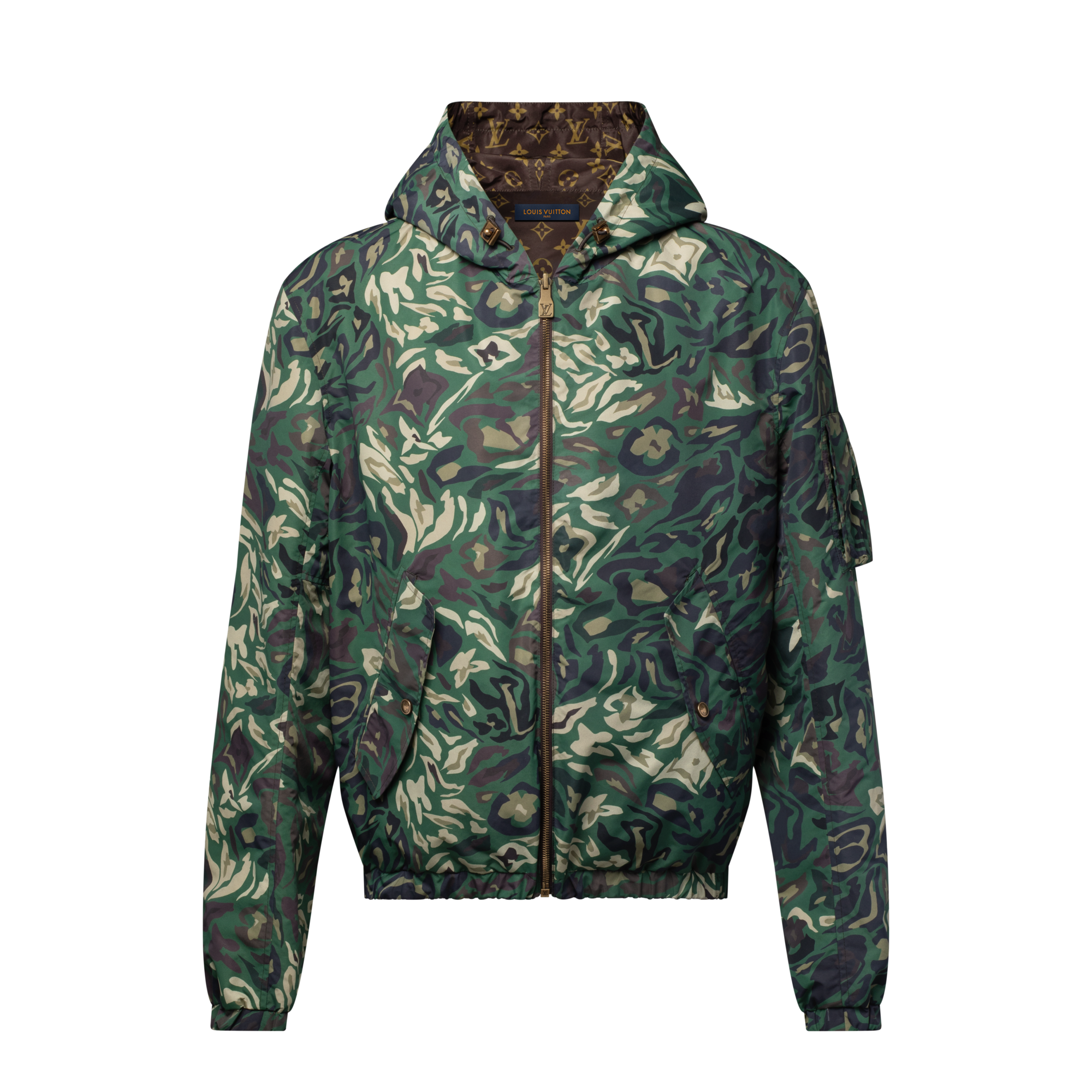  Ready to Wear Cazadoras y abrigos Chamarra rompevientos reversible con Monograma | Louis Vuitton ® (Ampliar producto)