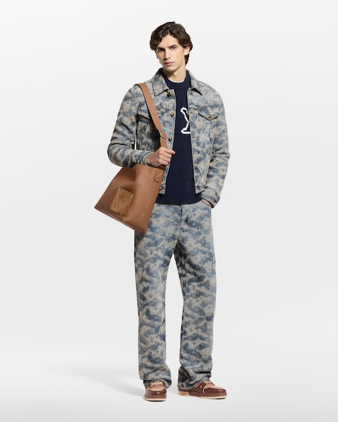 Ready to Wear Cazadoras y abrigos Chamarra Trucker en denim Monograma | Louis Vuitton ®