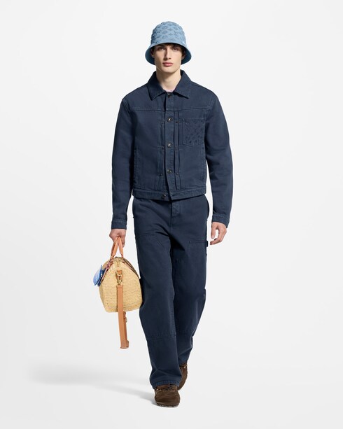 Prêt-à-Porter Tout le Prêt-à-Porter Veste en denim type II teinte en plongée | Louis Vuitton ®