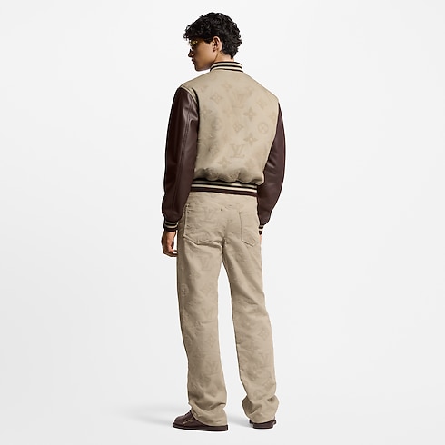 Ready to Wear Cazadoras y abrigos Chamarra universitaria con Monograma grabado | Louis Vuitton ® (Ampliar producto)