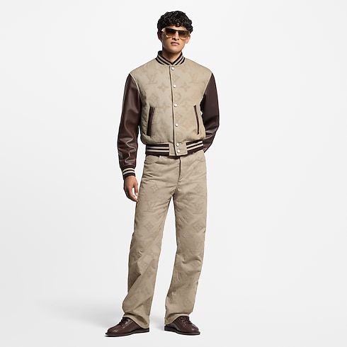 Ready to Wear Cazadoras y abrigos Chamarra universitaria con Monograma grabado | Louis Vuitton ® (Ampliar producto)