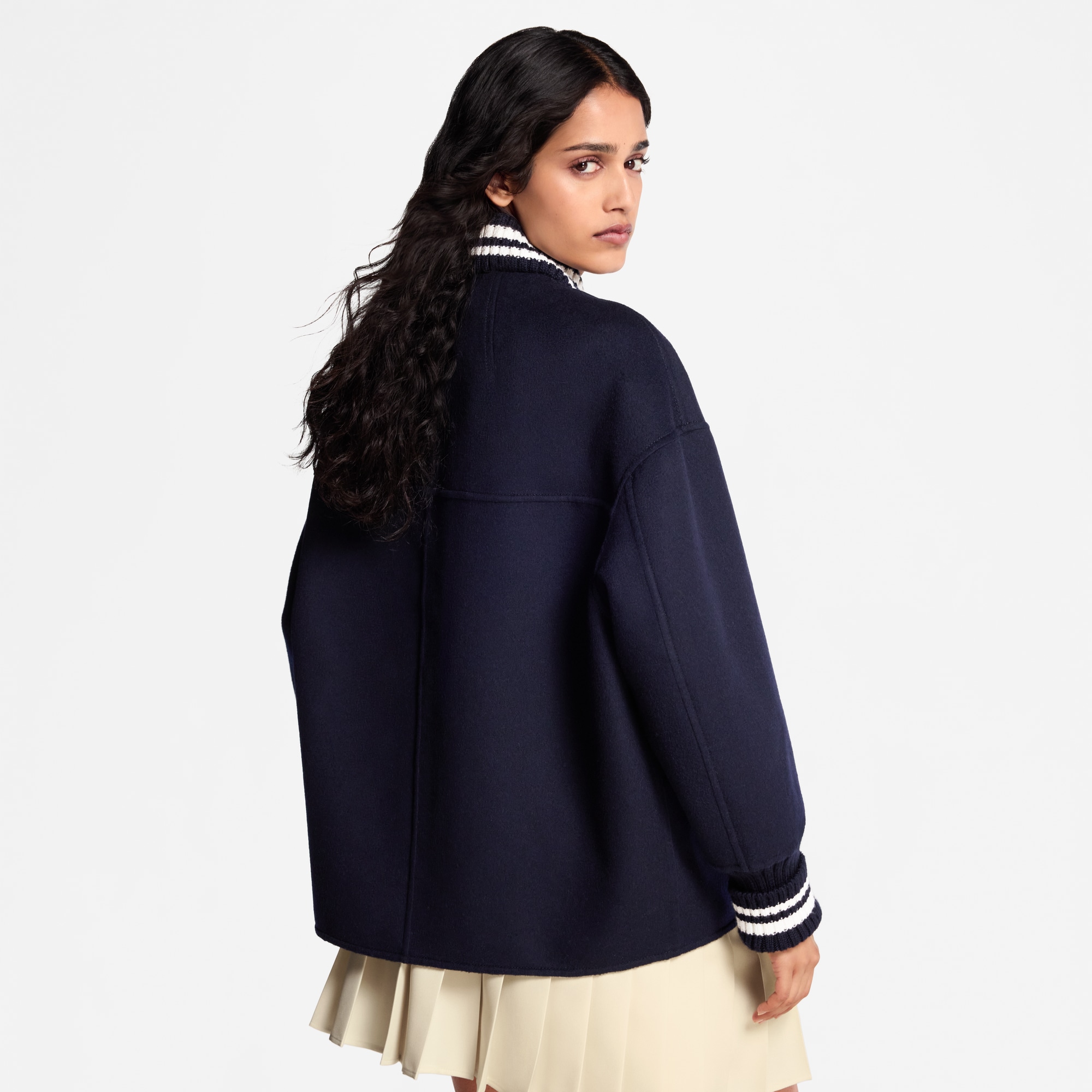  Ready to Wear Abrigos y chaquetas Chamarra universitaria de doble cara | Louis Vuitton ® (Ampliar producto)