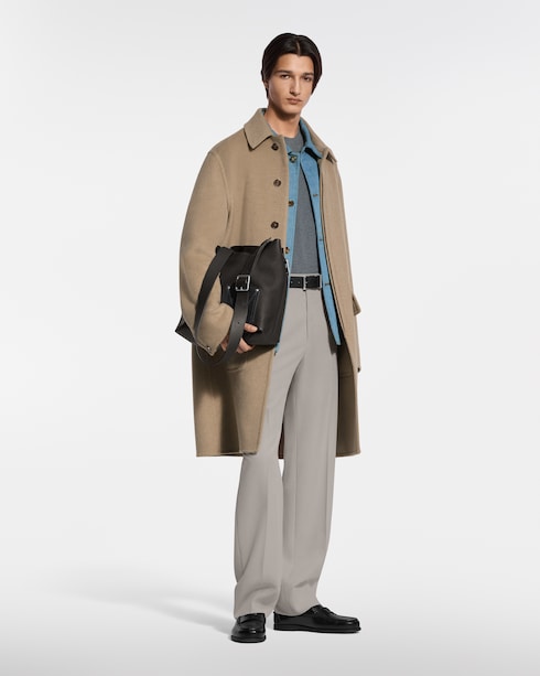 Ready-to-Wear Coats and Outerwear Silk-Blend Denim Workwear Jacket | Louis Vuitton ®