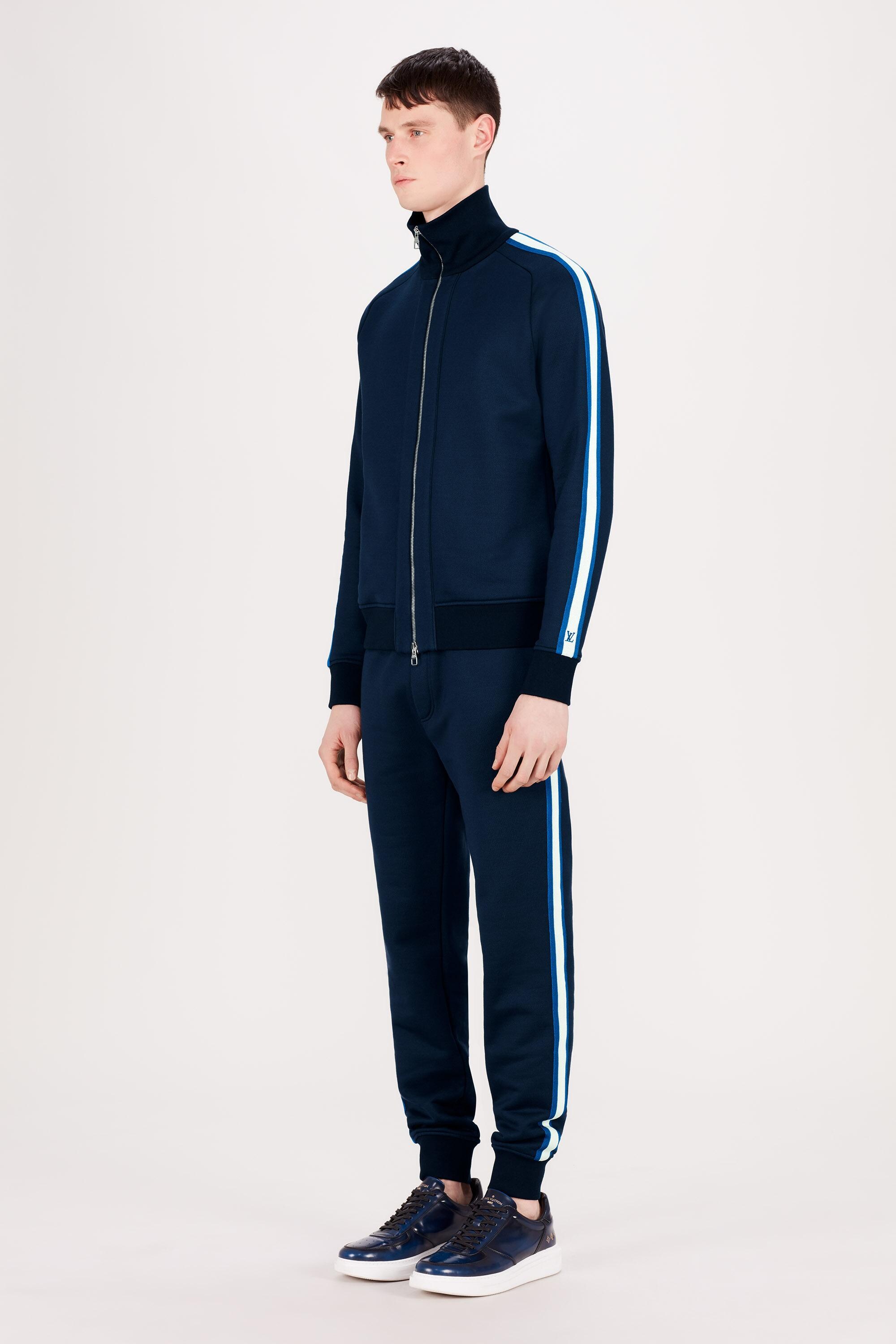  Ready to Wear Camisetas y camisas tipo polo Chaqueta De Deporte Con Cremallera Y Detalle De Cinta De Seda | Louis Vuitton ® (Ampliar producto)