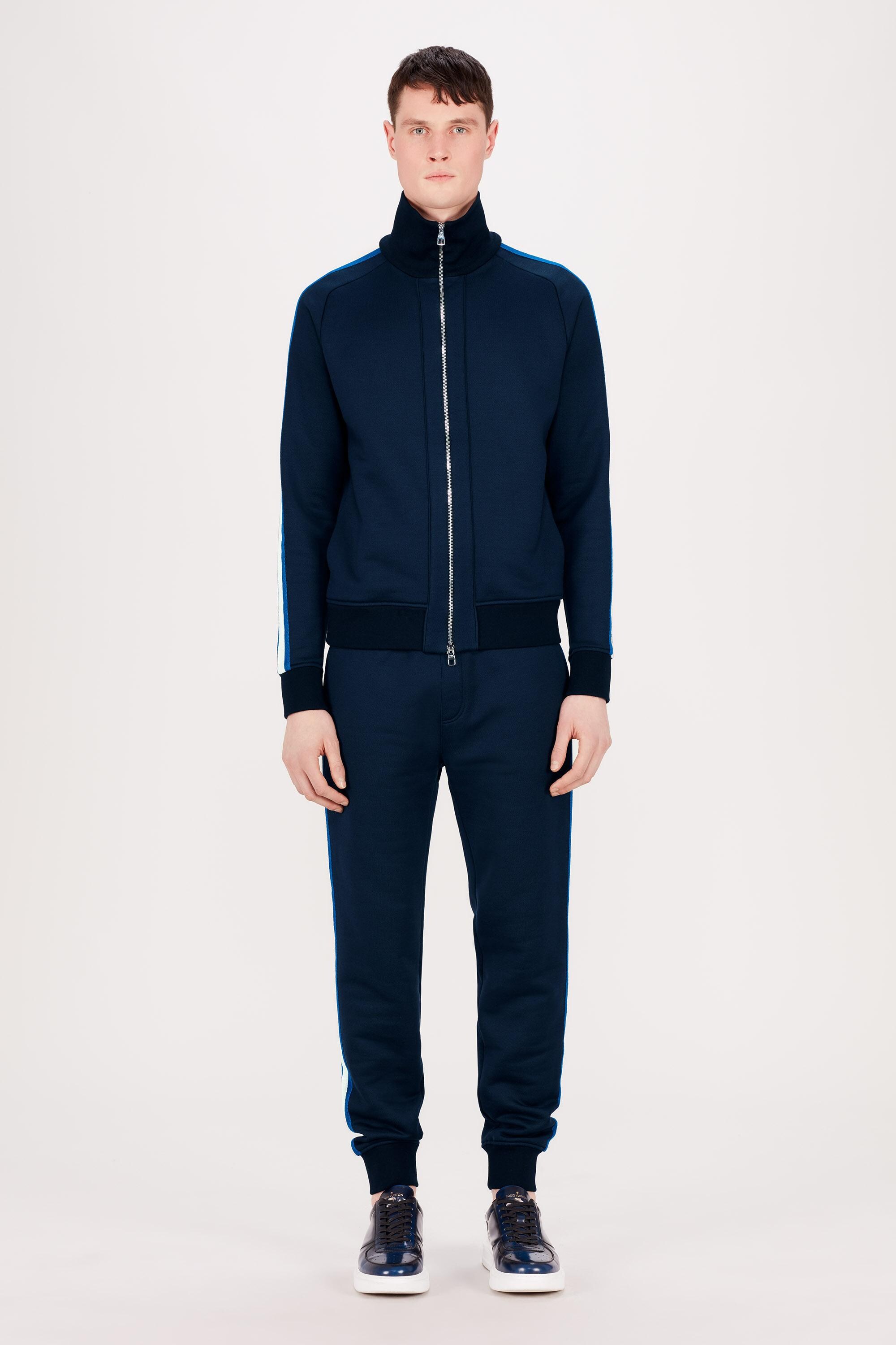  Ready to Wear Camisetas y camisas tipo polo Chaqueta De Deporte Con Cremallera Y Detalle De Cinta De Seda | Louis Vuitton ® (Ampliar producto)