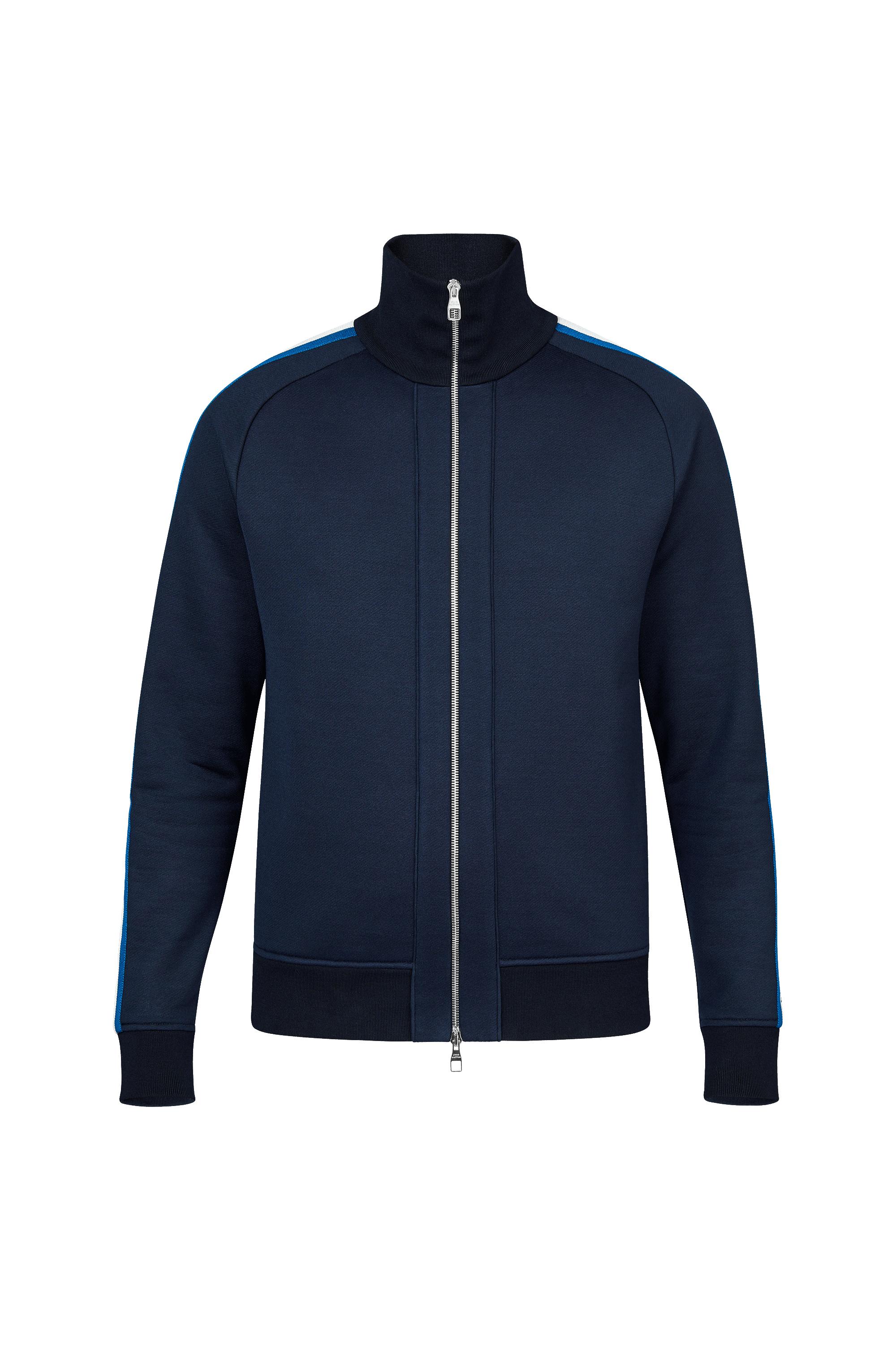  Ready to Wear Camisetas y camisas tipo polo Chaqueta De Deporte Con Cremallera Y Detalle De Cinta De Seda | Louis Vuitton ® (Ampliar producto)