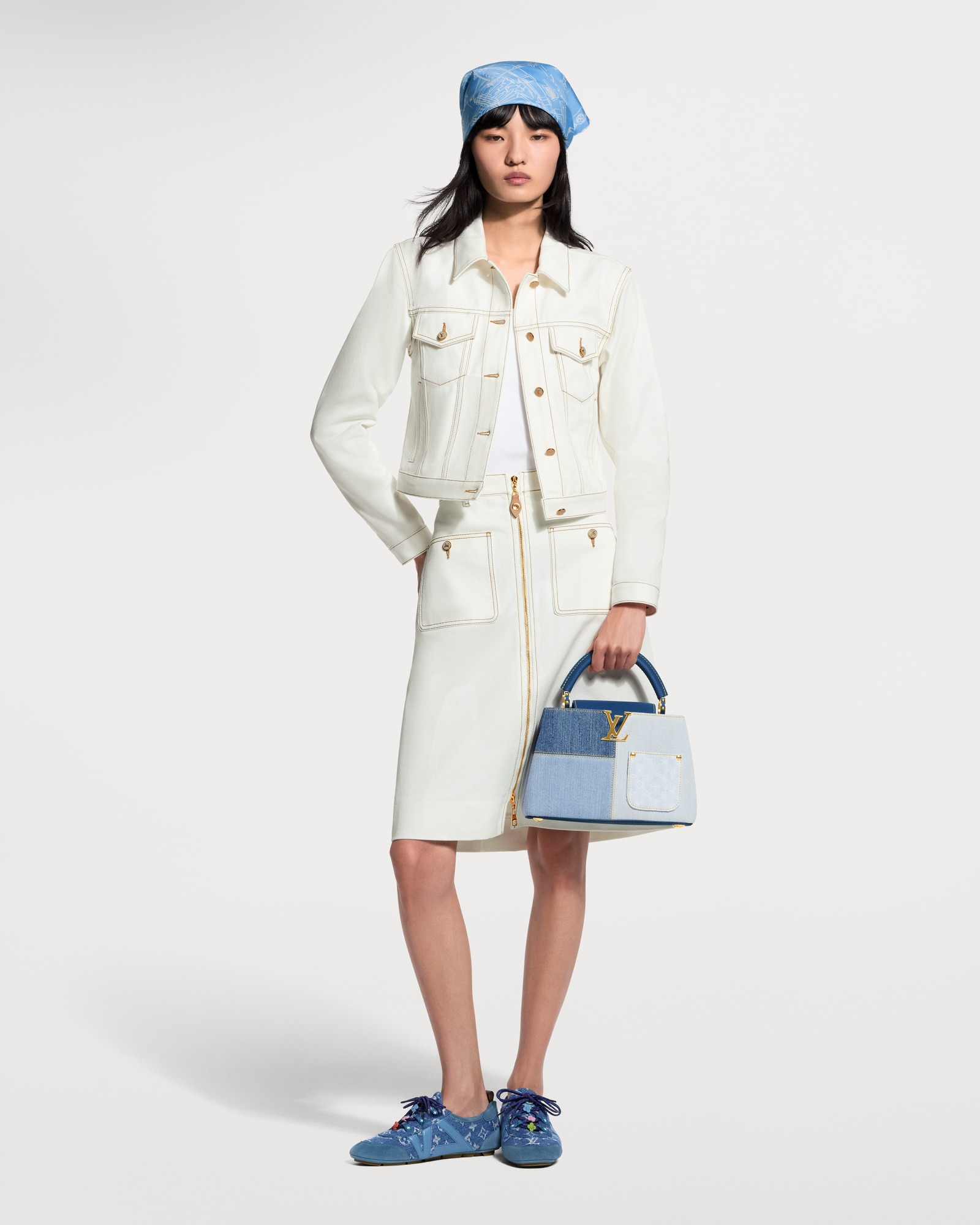 Contrast Stitch Utility Jacket - Women - Ready-to-Wear | LOUIS 