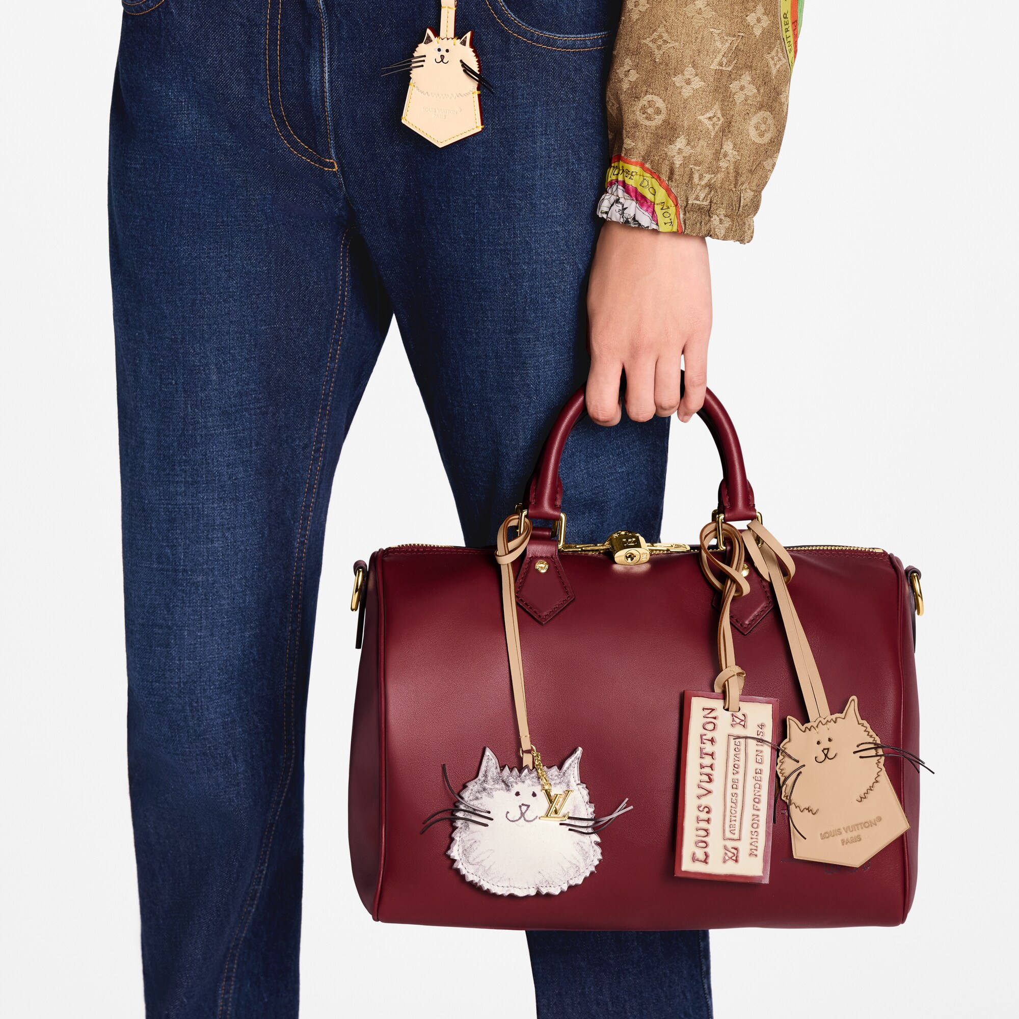 S00 Accesorios Llaveros y charms  Charm para bolsa LV Cat | Louis Vuitton ® (Ampliar producto)