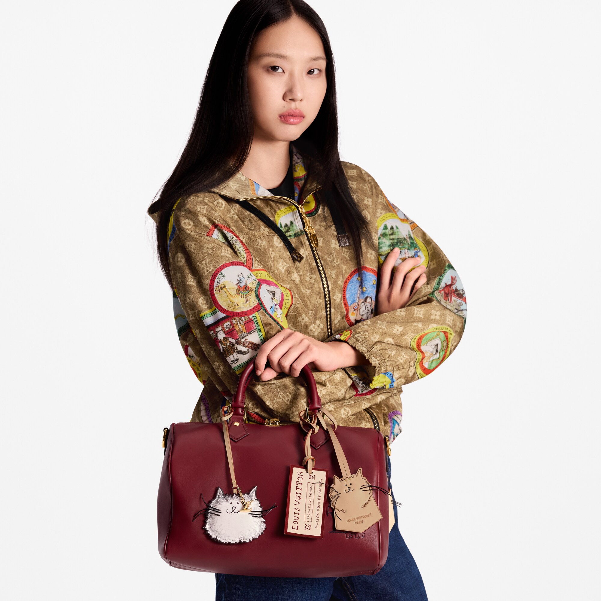 S00 Accesorios Llaveros y charms  Charm para bolsa LV Cat | Louis Vuitton ® (Ampliar producto)