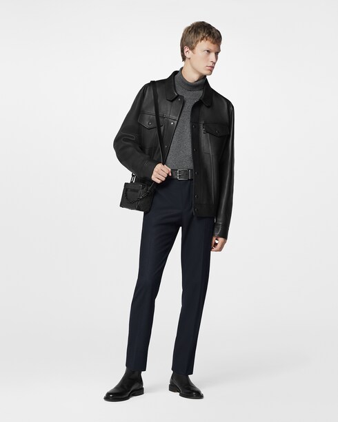 Cuir Damier Infini Accessoires Ceintures Ceinture Damier Print Réversible 40 MM | Louis Vuitton ®