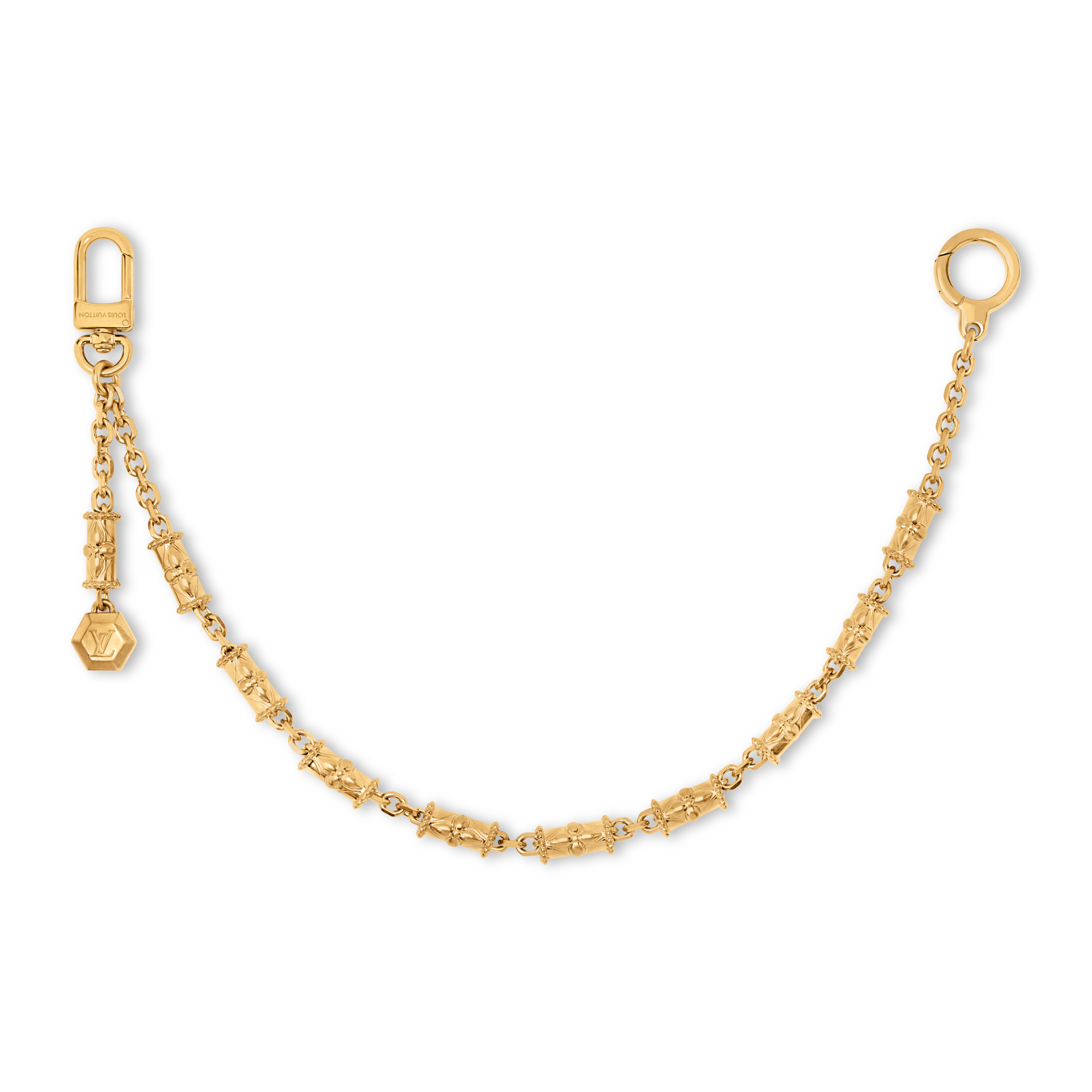 S00 Accesorios Llaveros y charms  Cinturón de cadena tubular | Louis Vuitton ® (Ampliar producto)