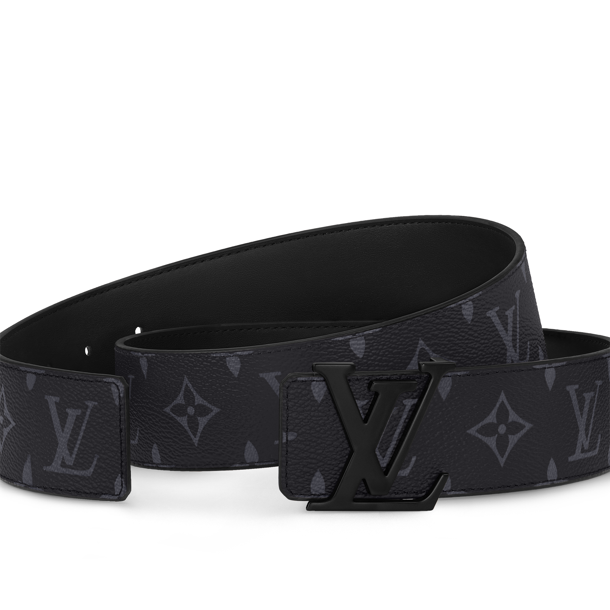 Monogram Eclipse Accesorios Cinturones Cinturón LV Initiales 4 cm | Louis Vuitton ® (Ampliar producto)