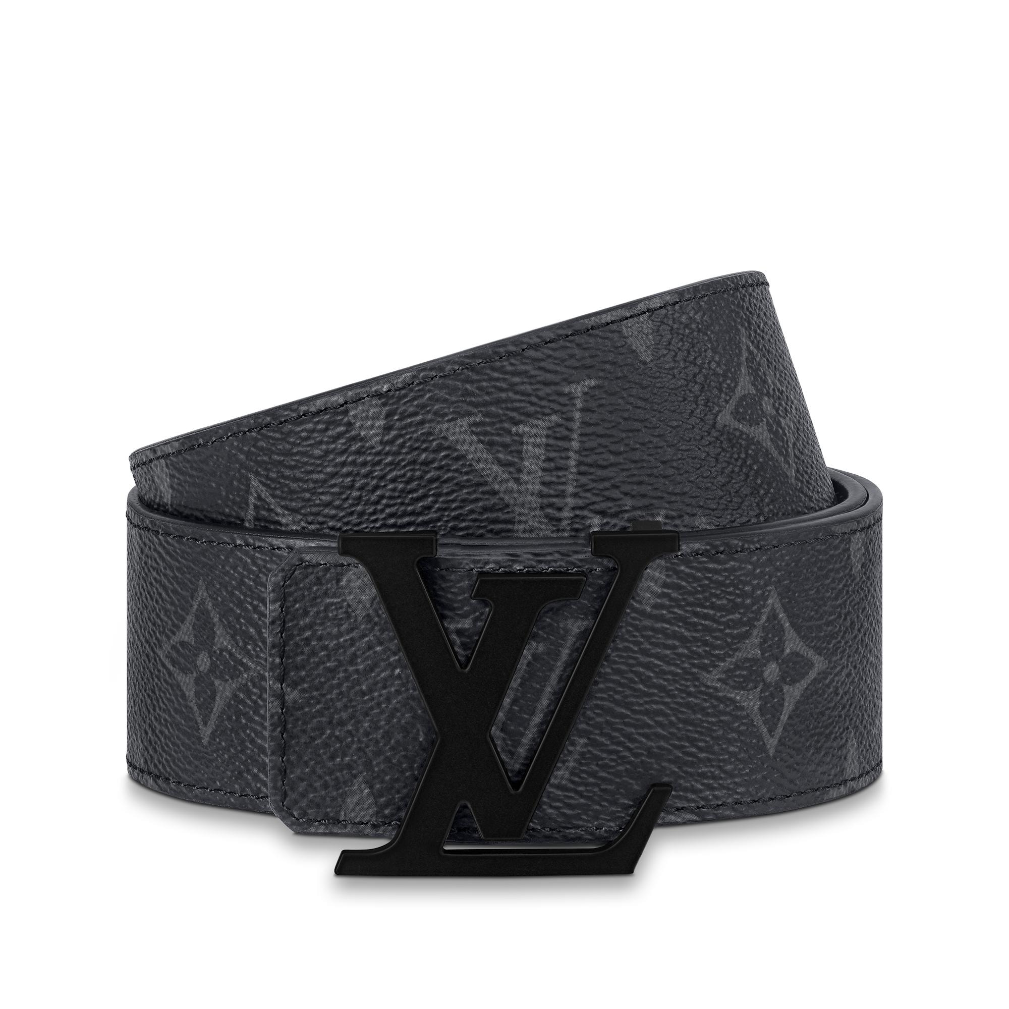 Monogram Eclipse Accesorios Cinturones Cinturón LV Initiales 4 cm | Louis Vuitton ® (Ampliar producto)