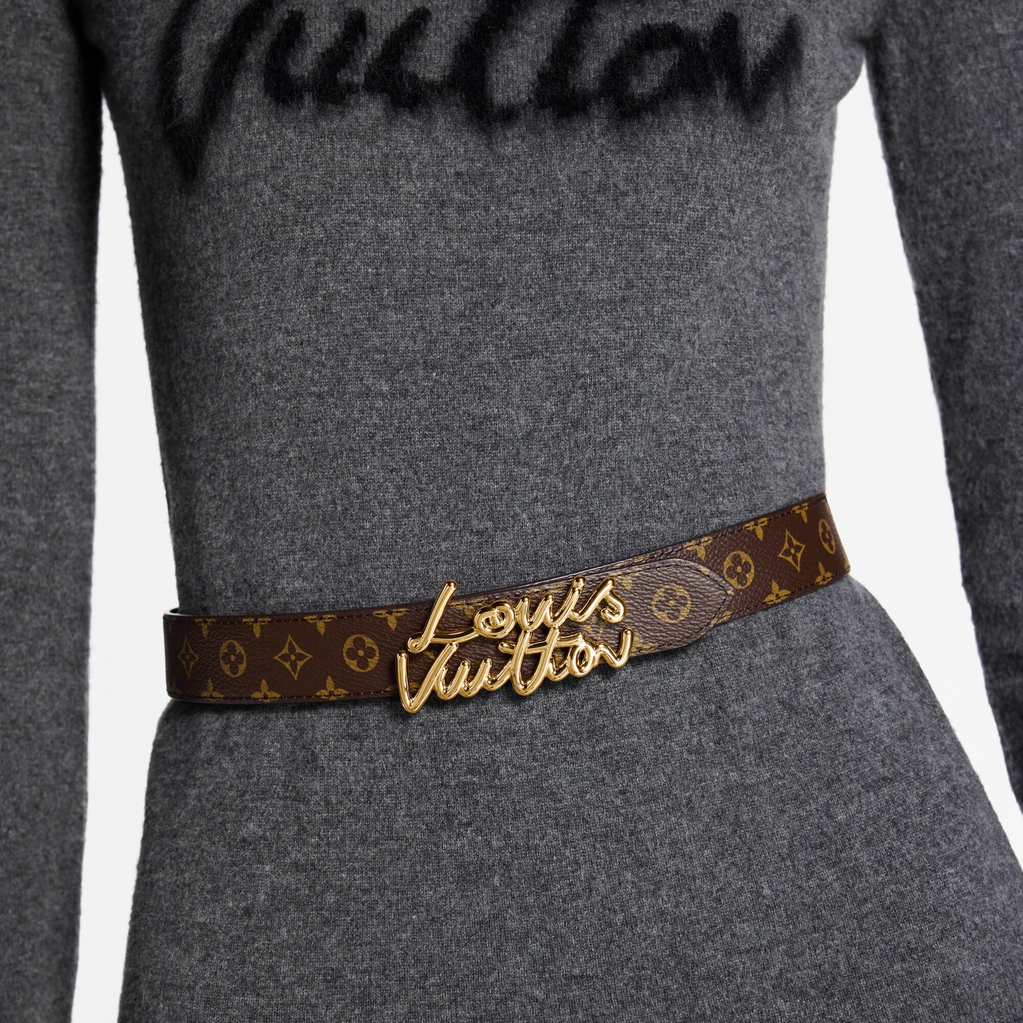  Accesorios Cinturones Cinturón LV Script 3 cm | Louis Vuitton ® (Ampliar producto)