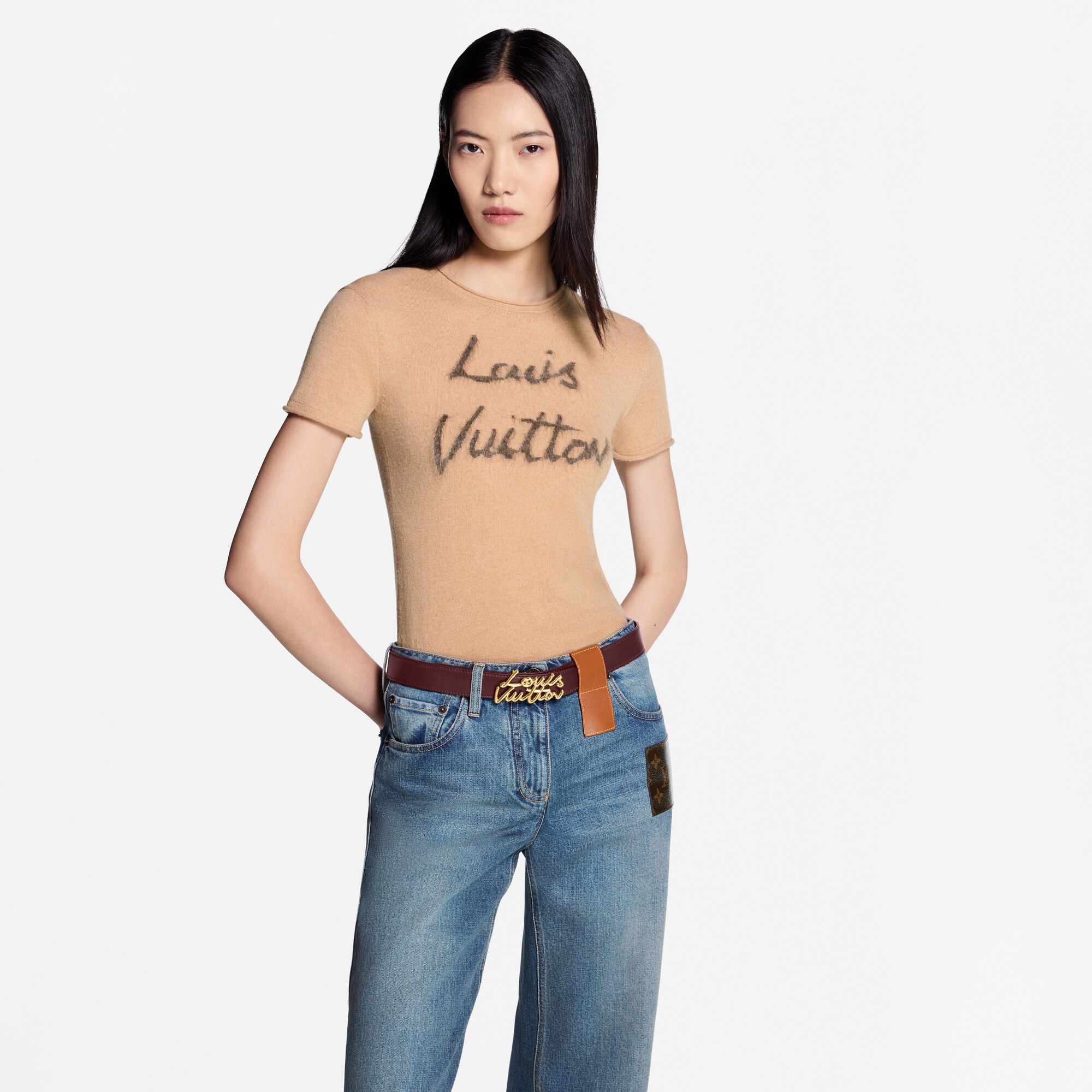  Accesorios Cinturones Cinturón LV Script 3 cm | Louis Vuitton ® (Ampliar producto)