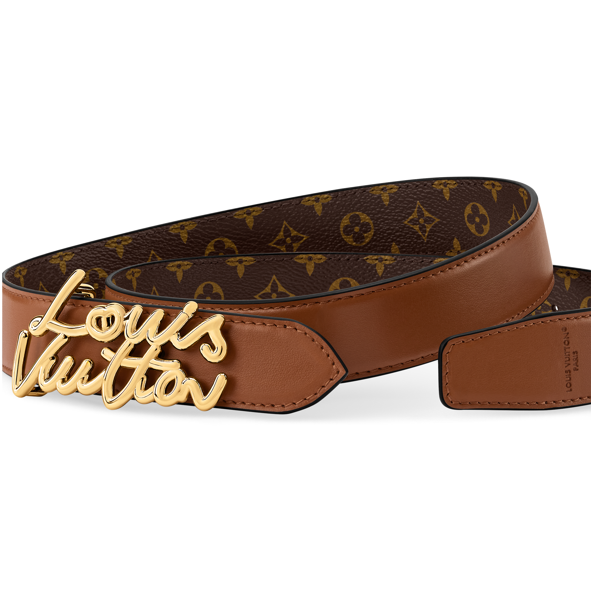  Accesorios Cinturones Cinturón LV Script 3 cm | Louis Vuitton ® (Ampliar producto)