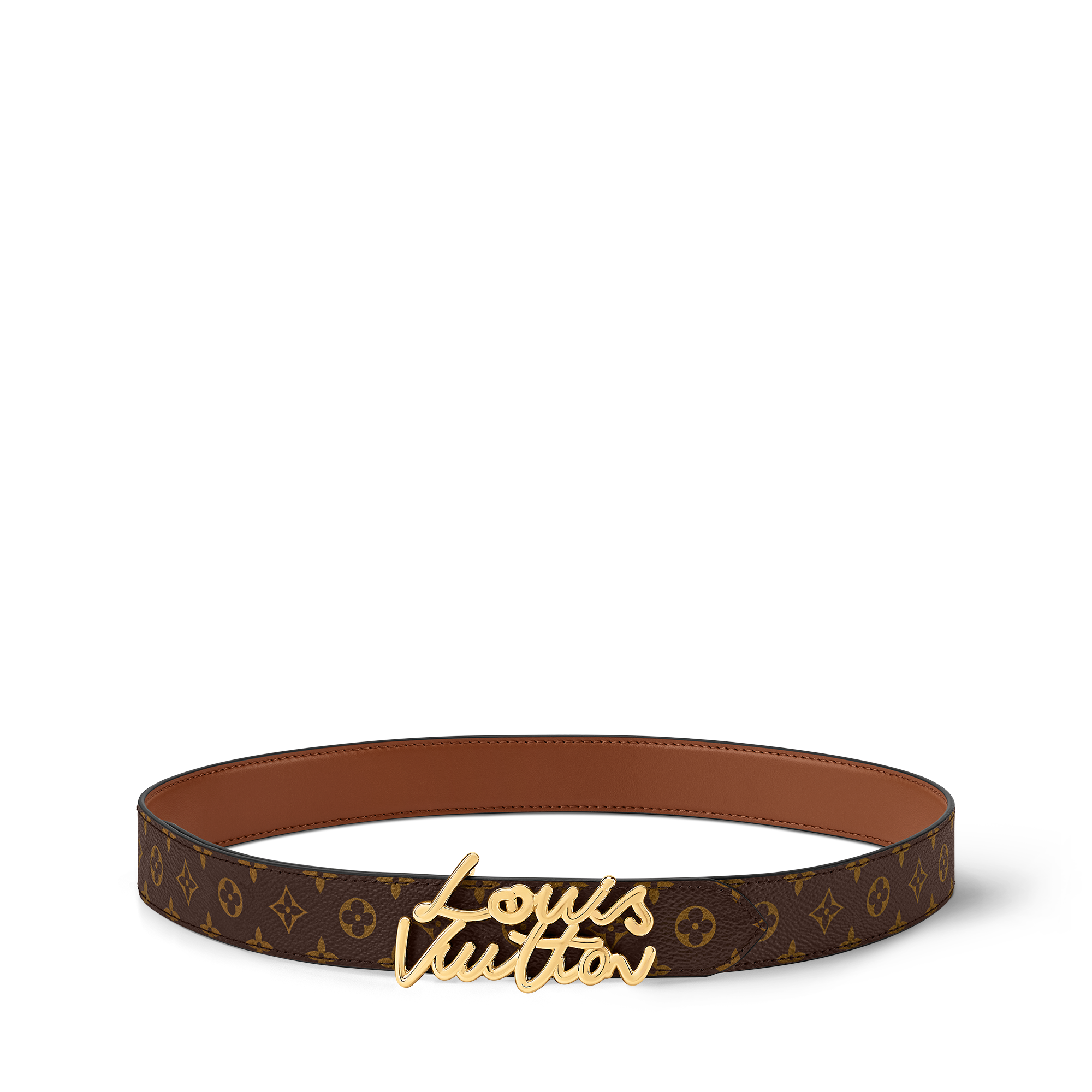  Accesorios Cinturones Cinturón LV Script 3 cm | Louis Vuitton ® (Ampliar producto)
