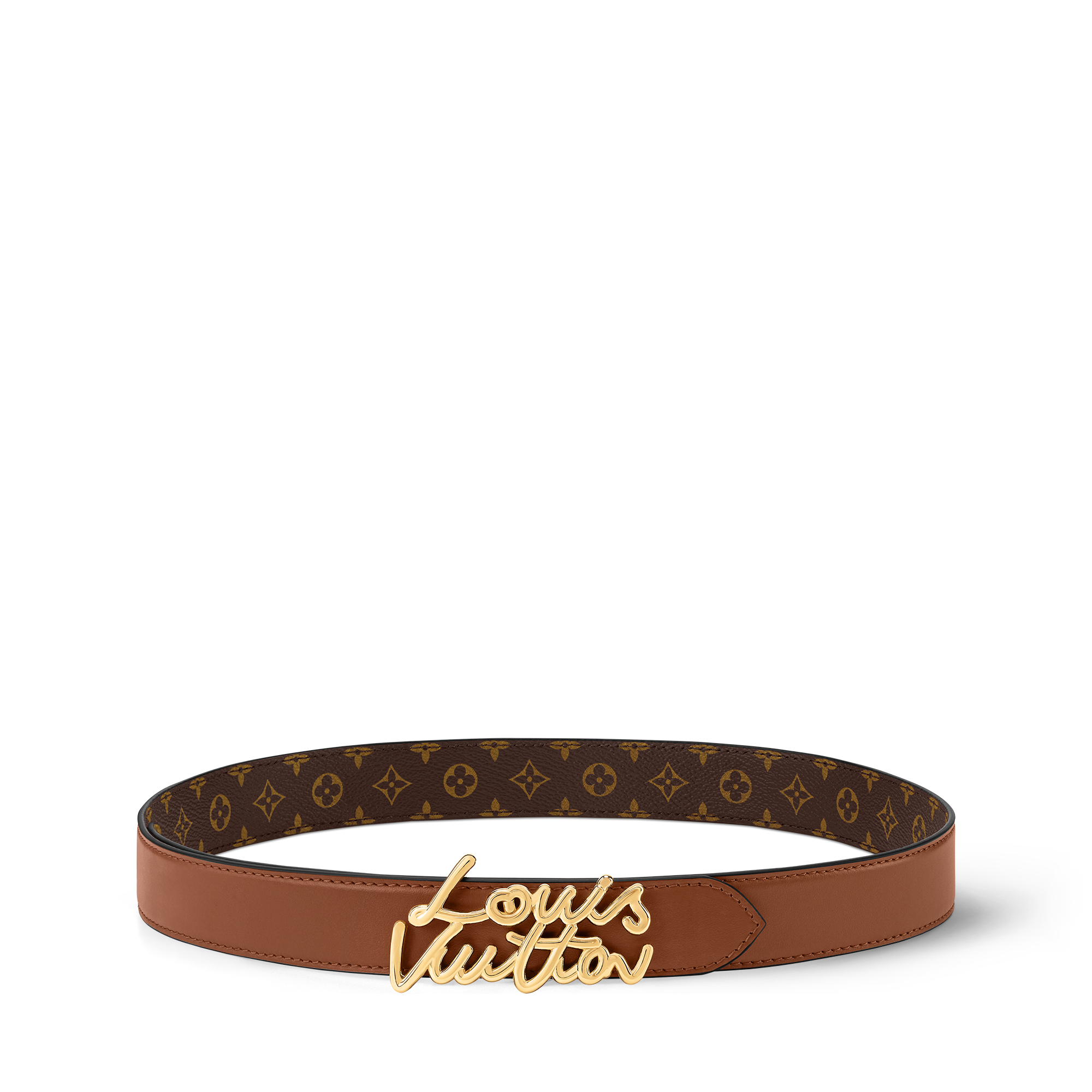  Accesorios Cinturones Cinturón LV Script 3 cm | Louis Vuitton ® (Ampliar producto)