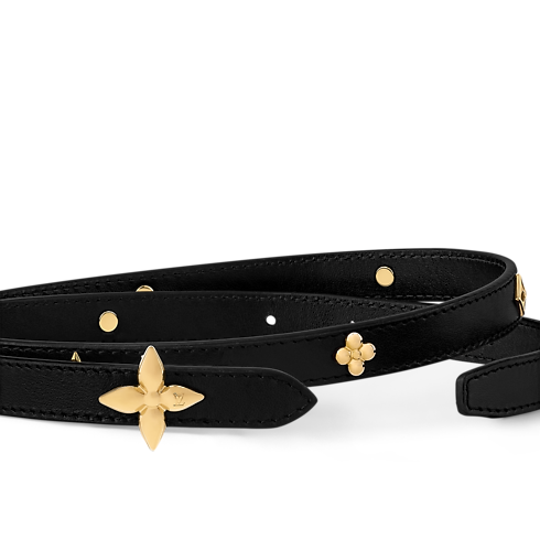 Accesorios Cinturones Cinturón Mini Flowergram Studs de 1.5 cm | Louis Vuitton ® (Ampliar producto)