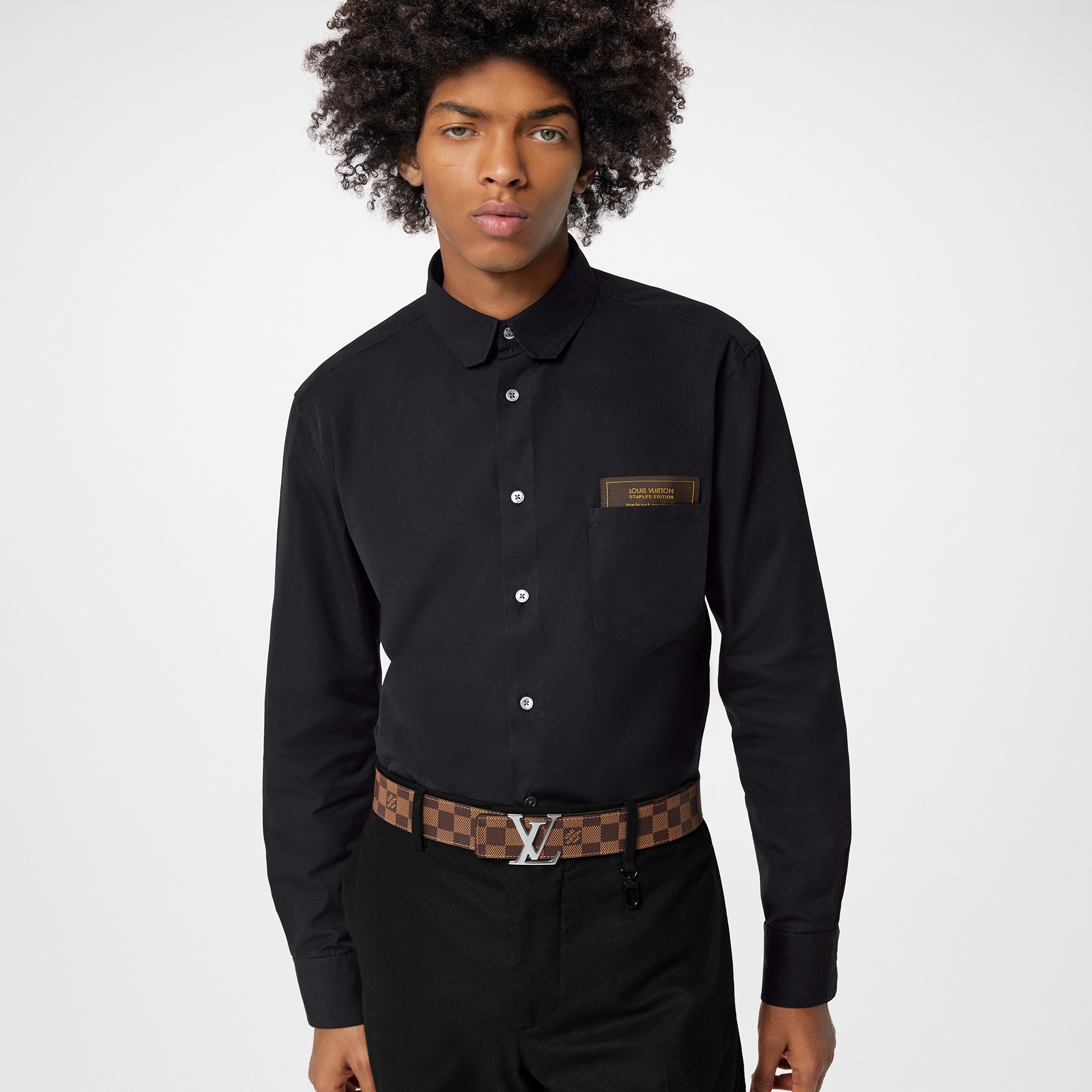 Damier Graphite Accesorios Cinturones Cinturón reversible con iniciales LV de 4 cm | Louis Vuitton ® (Ampliar producto)