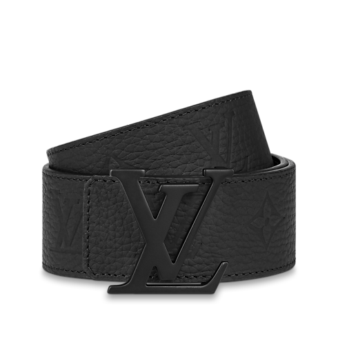 Taurillon Monogram Accesorios Cinturones Cinturón reversible con iniciales LV de 4 cm | Louis Vuitton ® (Ampliar producto)