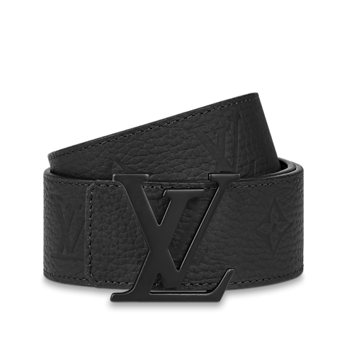 Taurillon Monogram Accesorios Cinturones Cinturón reversible con iniciales LV de 4 cm | Louis Vuitton ® (Ampliar producto)