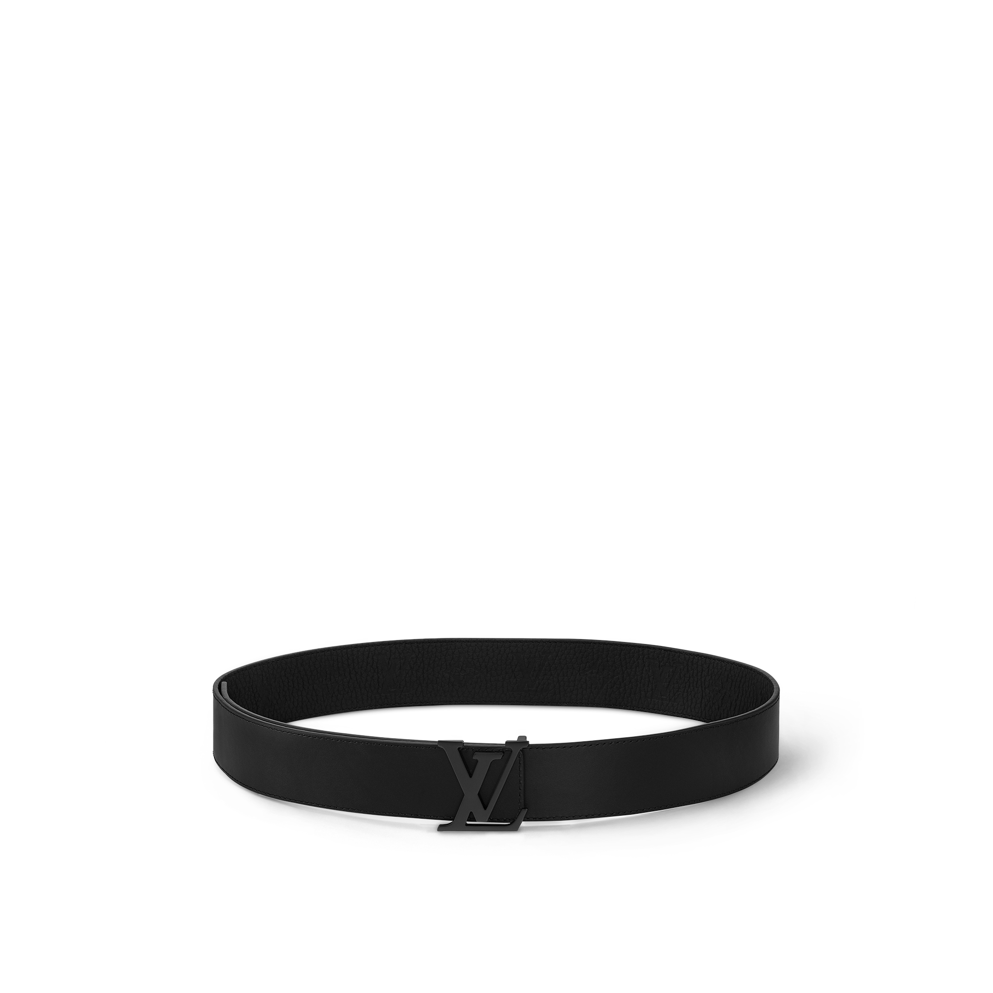 Taurillon Monogram Accesorios Cinturones Cinturón reversible con iniciales LV de 4 cm | Louis Vuitton ® (Ampliar producto)