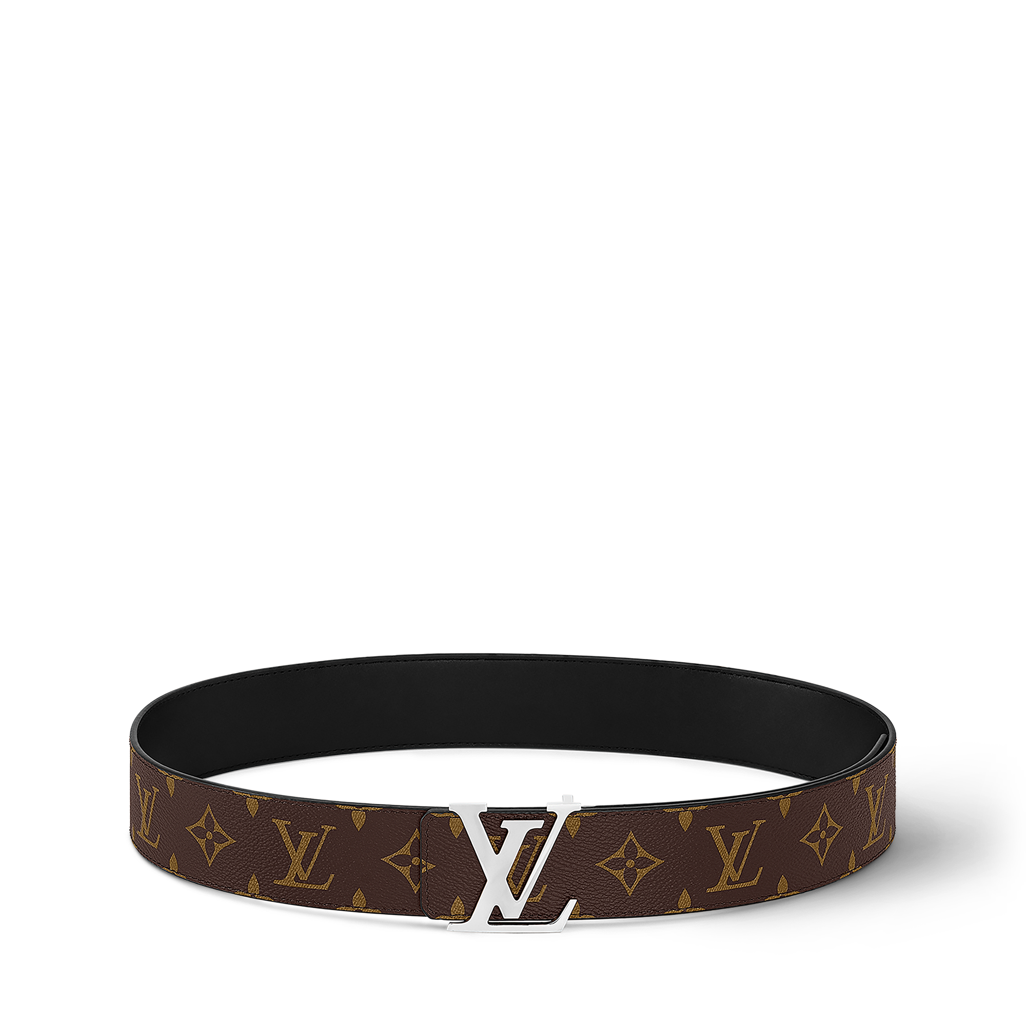 Monogram Macassar Accesorios Cinturones Cinturón reversible con iniciales LV de 4 cm | Louis Vuitton ® (Ampliar producto)