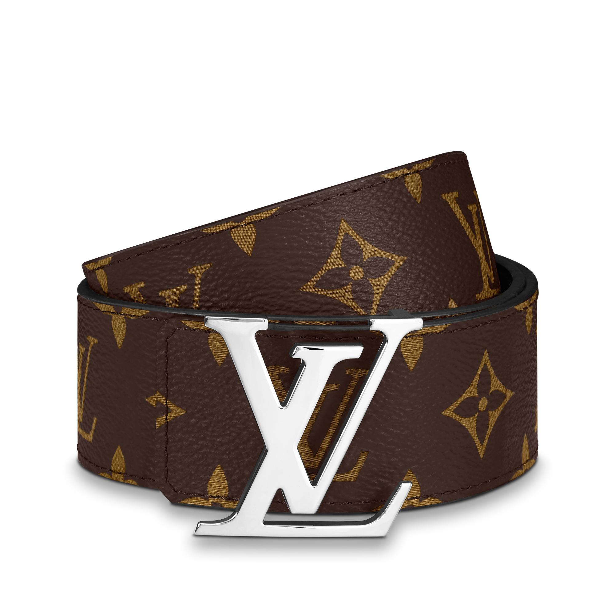 Monogram Macassar Accesorios Cinturones Cinturón reversible con iniciales LV de 4 cm | Louis Vuitton ® (Ampliar producto)