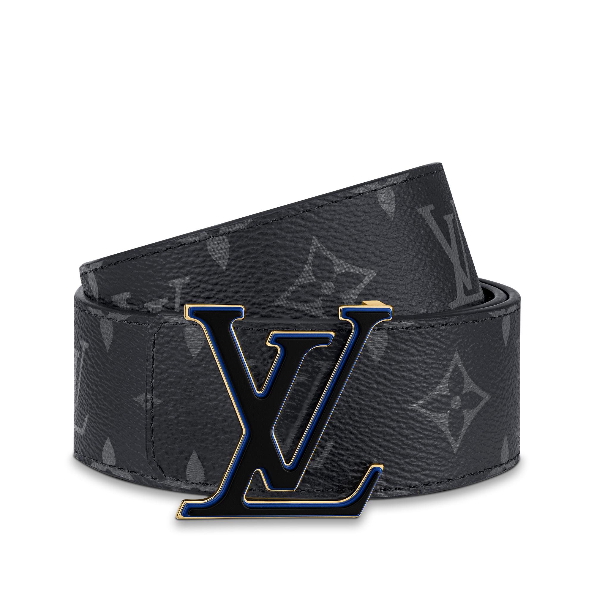 Monogram Eclipse Accesorios Cinturones Cinturón reversible LV 3 Steps de 4 cm | Louis Vuitton ® (Ampliar producto)