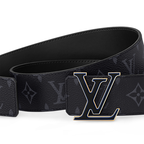 Monogram Eclipse Accesorios Cinturones Cinturón reversible LV 3 Steps de 4 cm | Louis Vuitton ® (Ampliar producto)