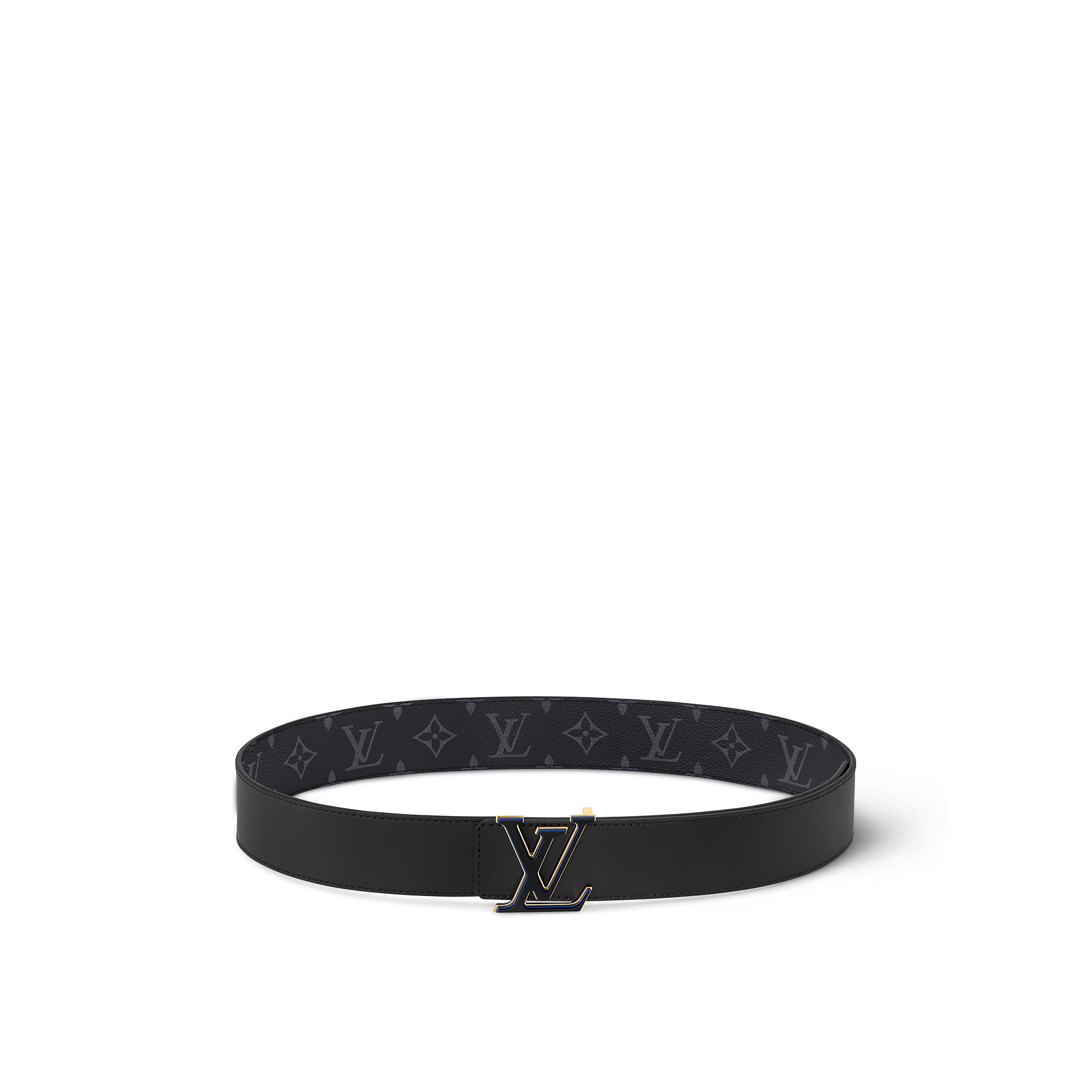 Monogram Eclipse Accesorios Cinturones Cinturón reversible LV 3 Steps de 4 cm | Louis Vuitton ® (Ampliar producto)