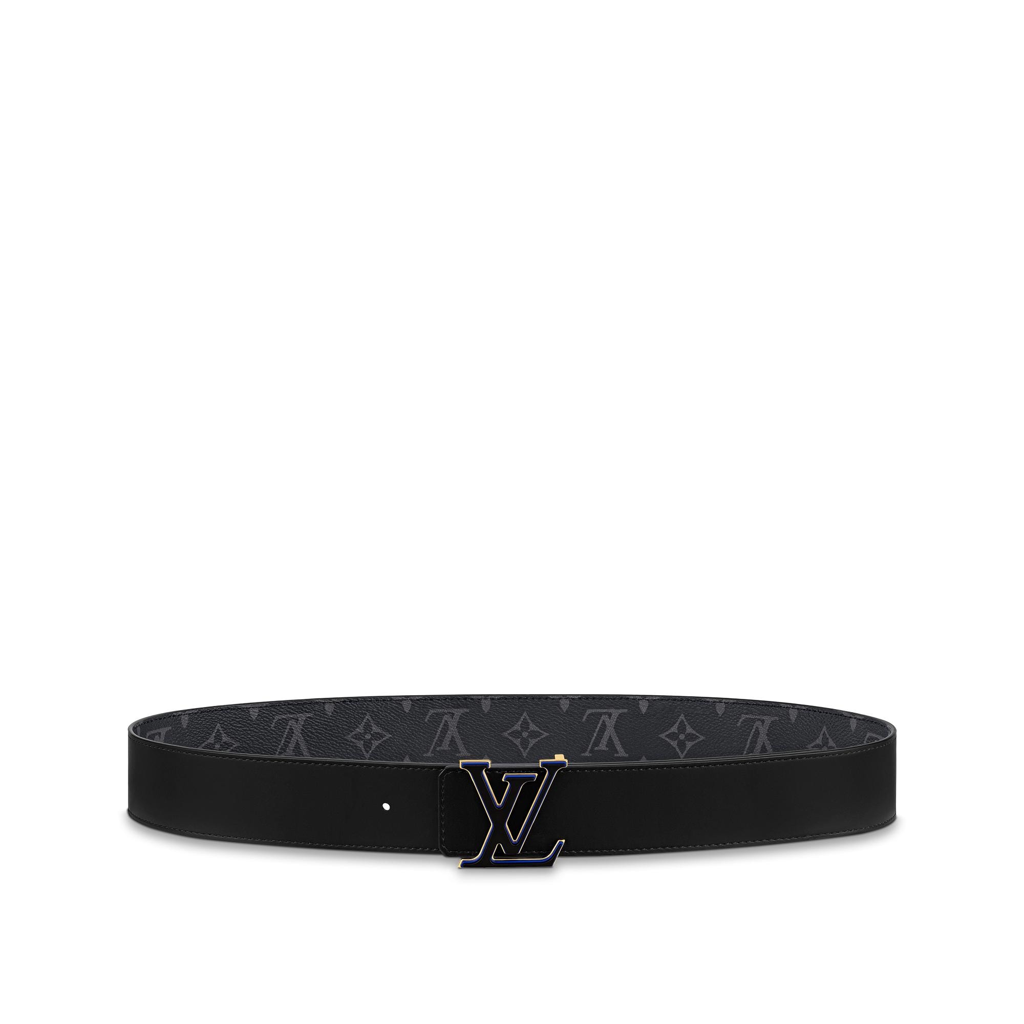 Monogram Eclipse Accesorios Cinturones Cinturón reversible LV 3 Steps de 4 cm | Louis Vuitton ® (Ampliar producto)