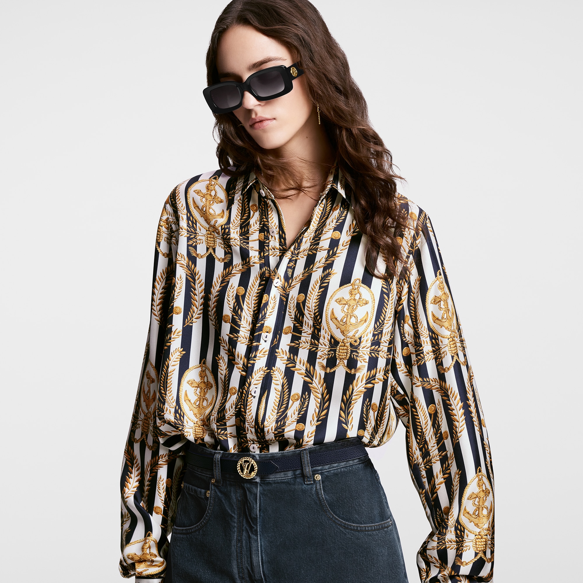 Monogram Accesorios Cinturones Cinturón reversible LV Circle Nautical de 2 cm | Louis Vuitton ® (Ampliar producto)