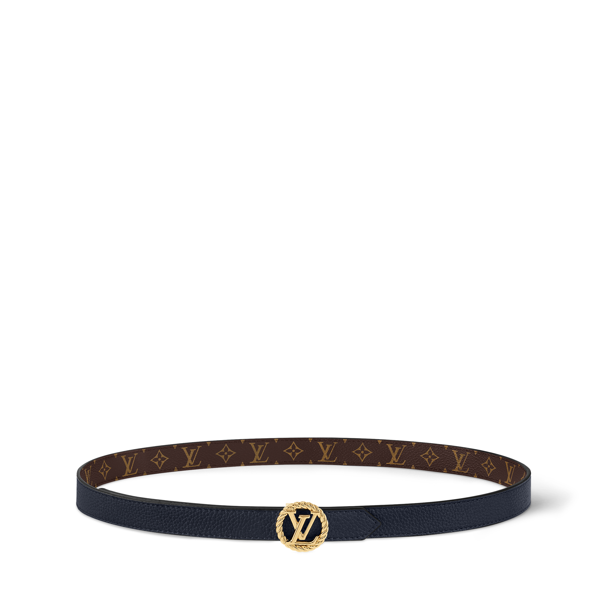 Monogram Accesorios Cinturones Cinturón reversible LV Circle Nautical de 2 cm | Louis Vuitton ® (Ampliar producto)