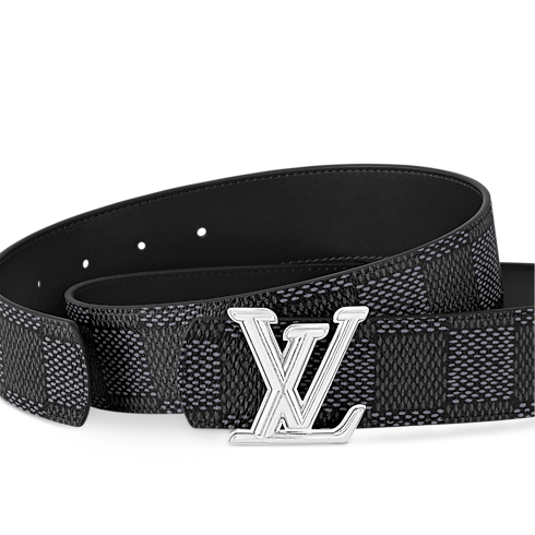 Damier Graphite Accesorios Cinturones Cinturón reversible LV Dimension de 4 cm | Louis Vuitton ® (Ampliar producto)