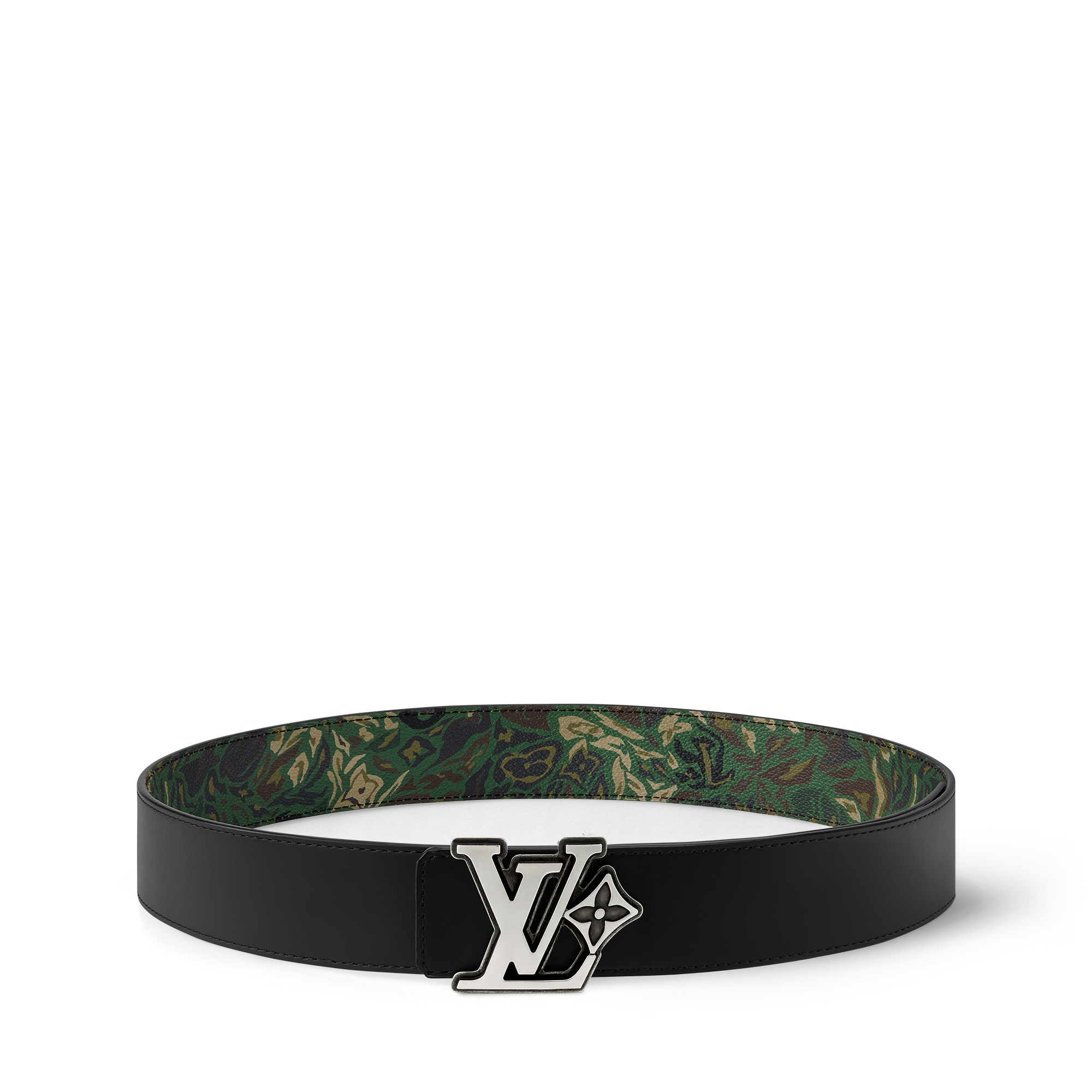  Accesorios Cinturones Cinturón reversible LV Flower Camoflage de 4 cm | Louis Vuitton ® (Ampliar producto)